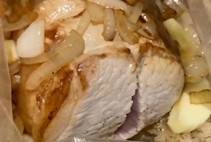 Pork with sauerkraut, done